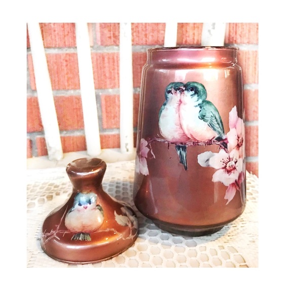 Glass Bathroom Dresser Jar - Picture 3 of 8